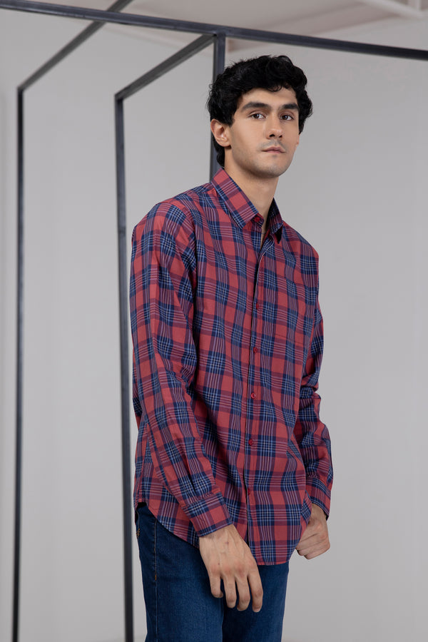 Madras Plaid Shirt Equator