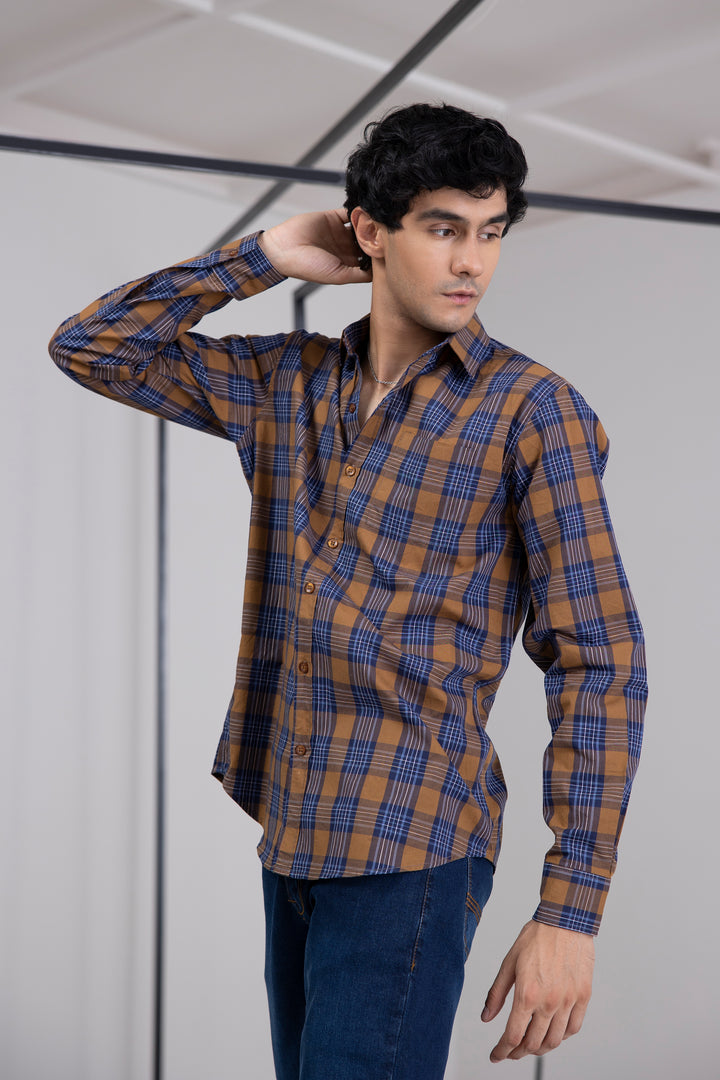 Madras Plaid Shirt Equator