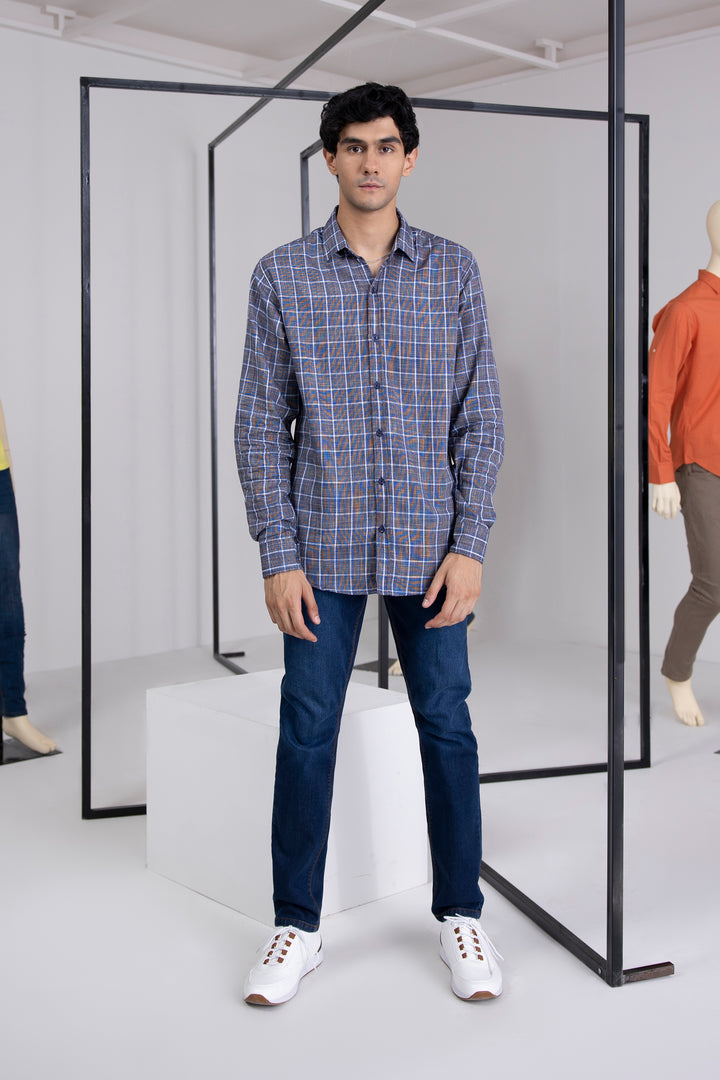 Woven Check Shirt Equator