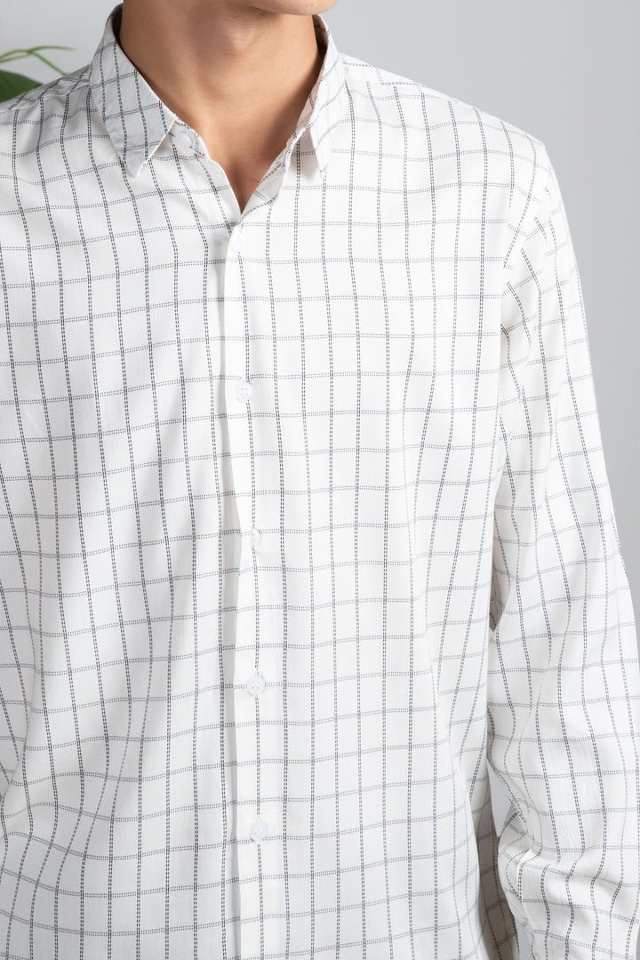 White Check Shirt Equator