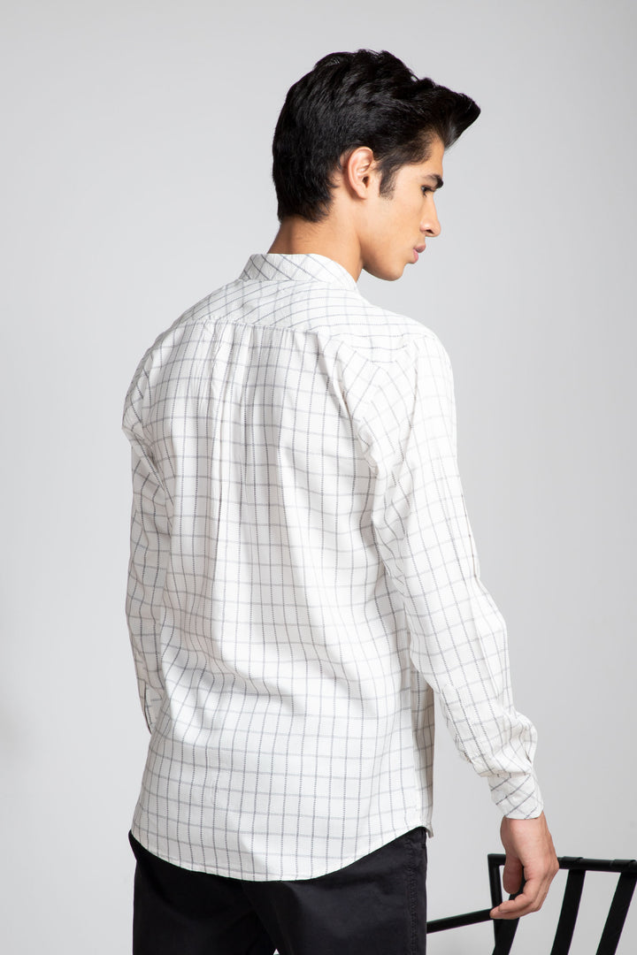 White Check Shirt Equator