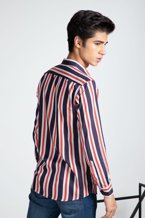 Red Striped Shirt Equator