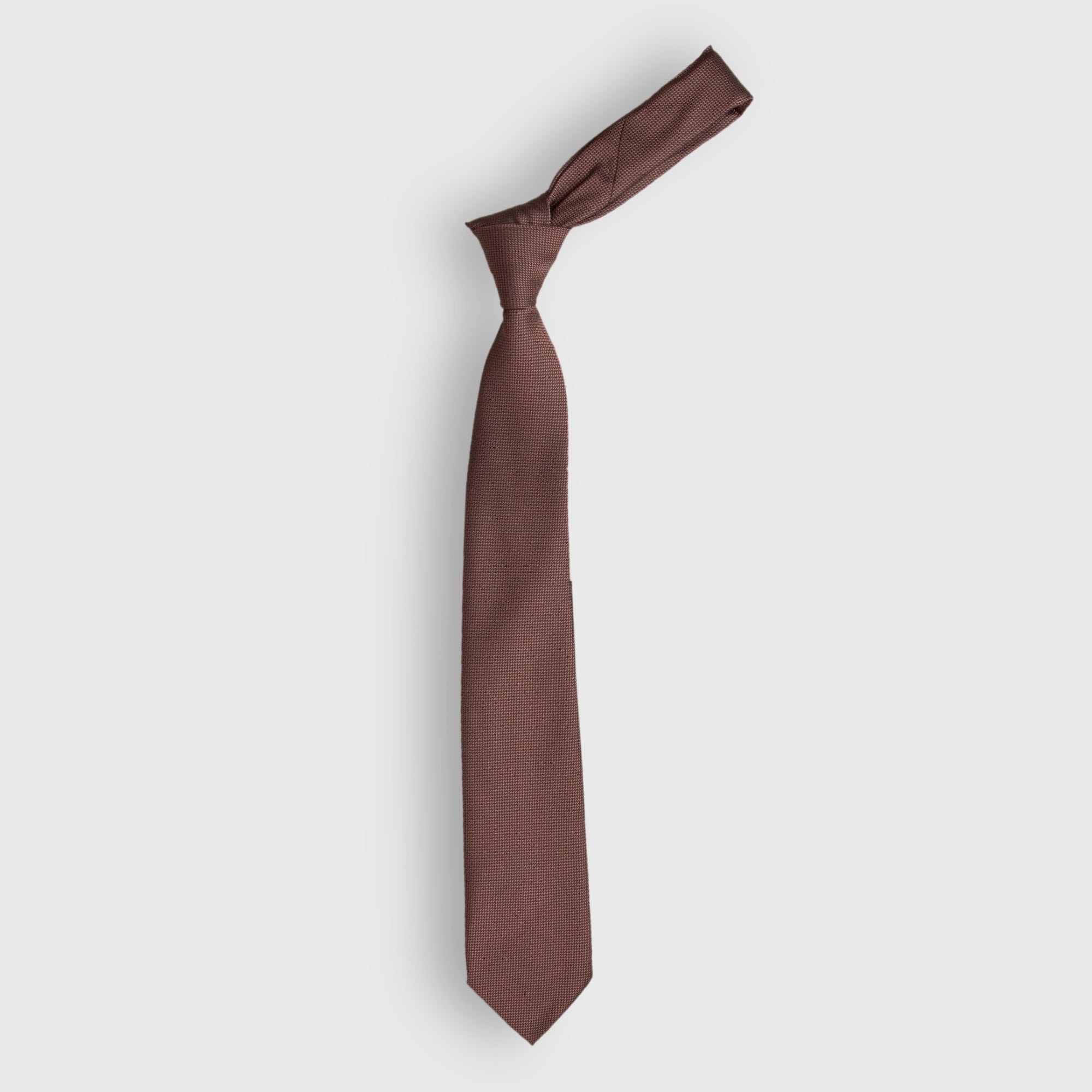 Coffee Tweed Tie