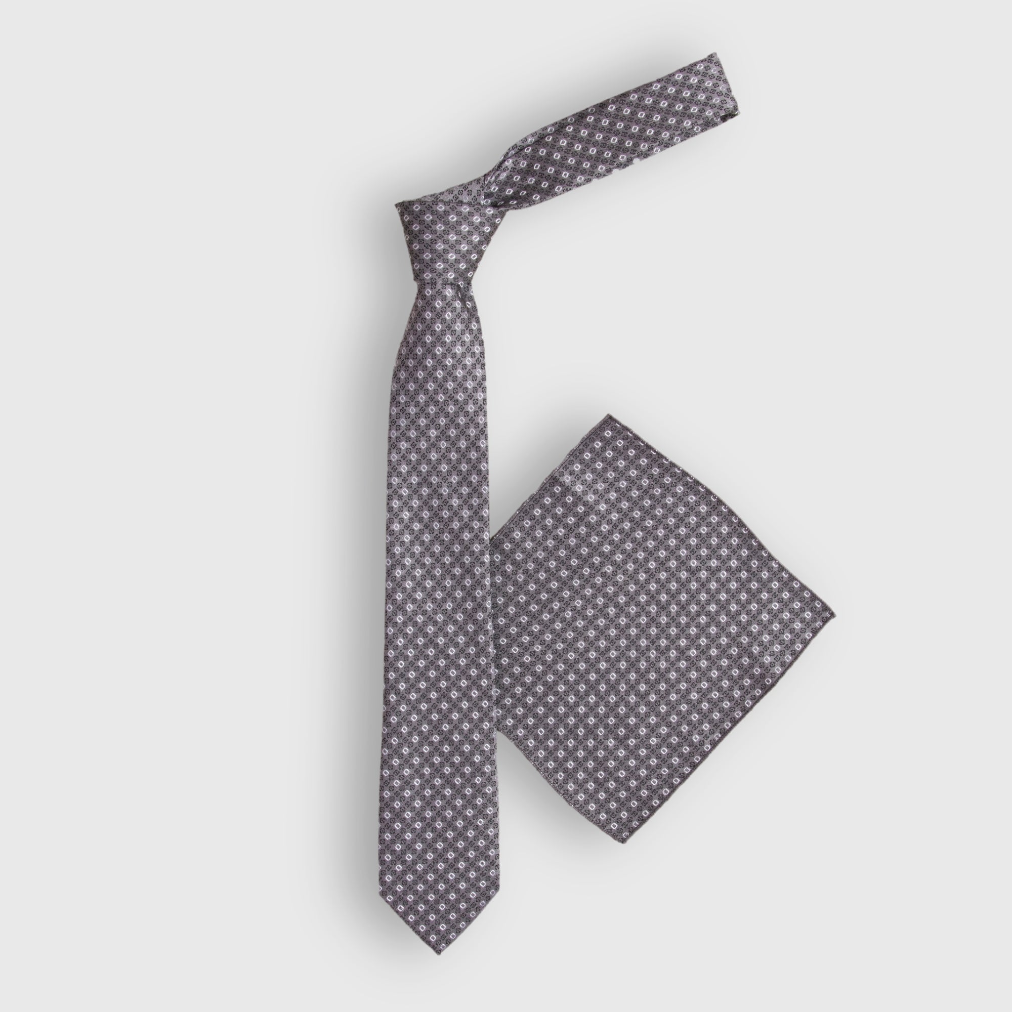 Slate Printed Tie