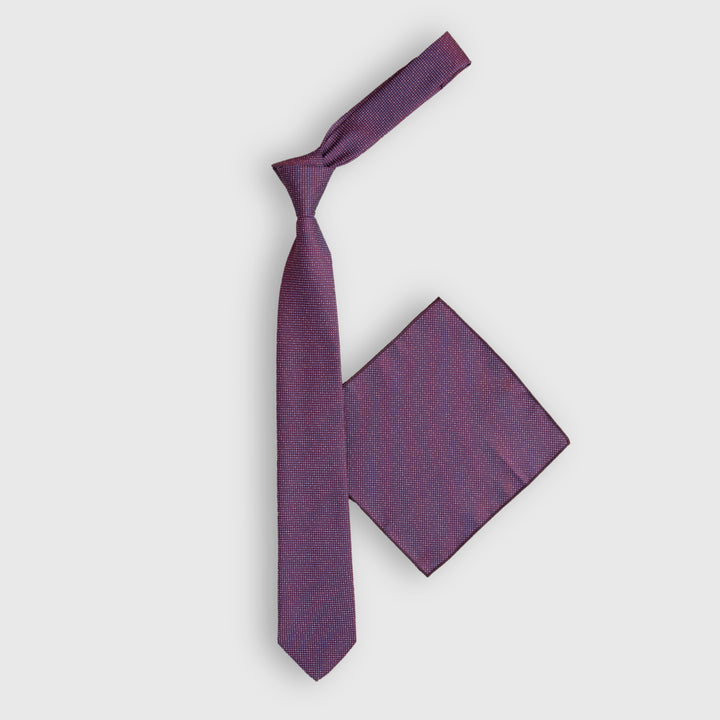 Purple Weave Tie Equator