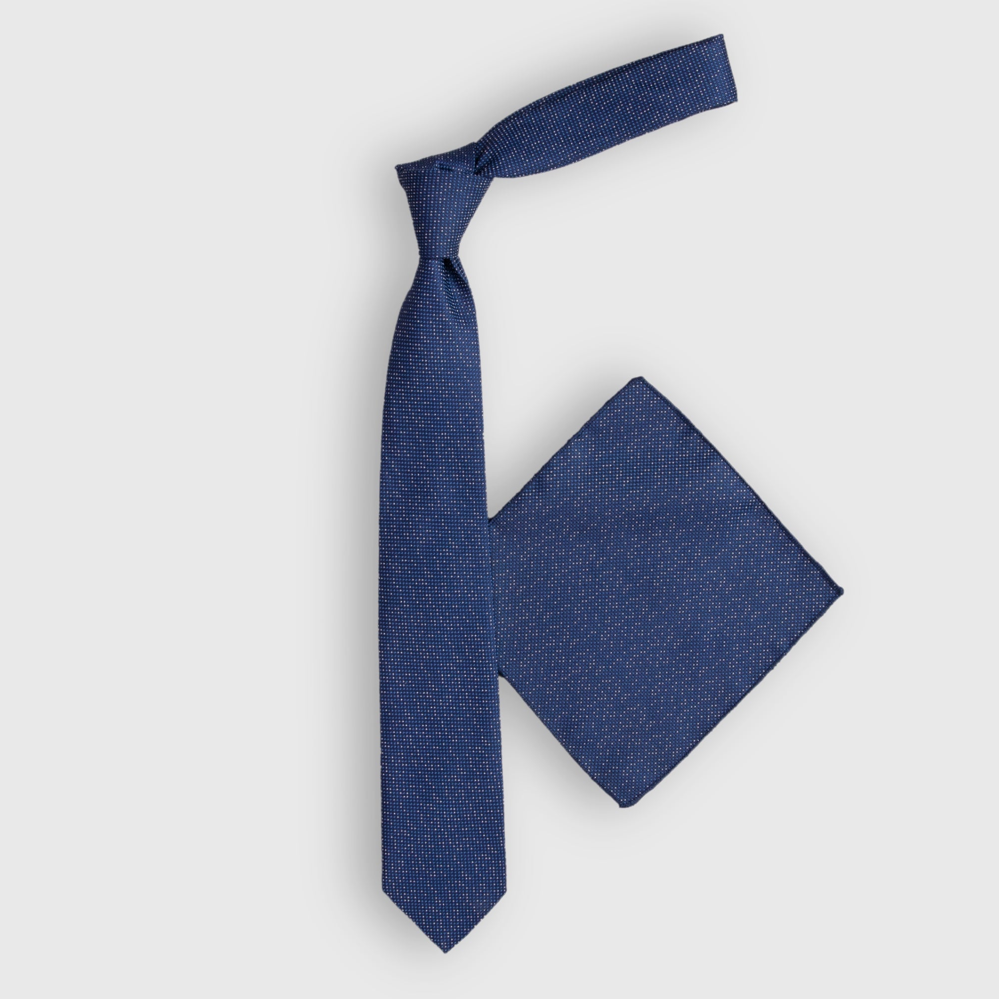 Lapis Weave Tie