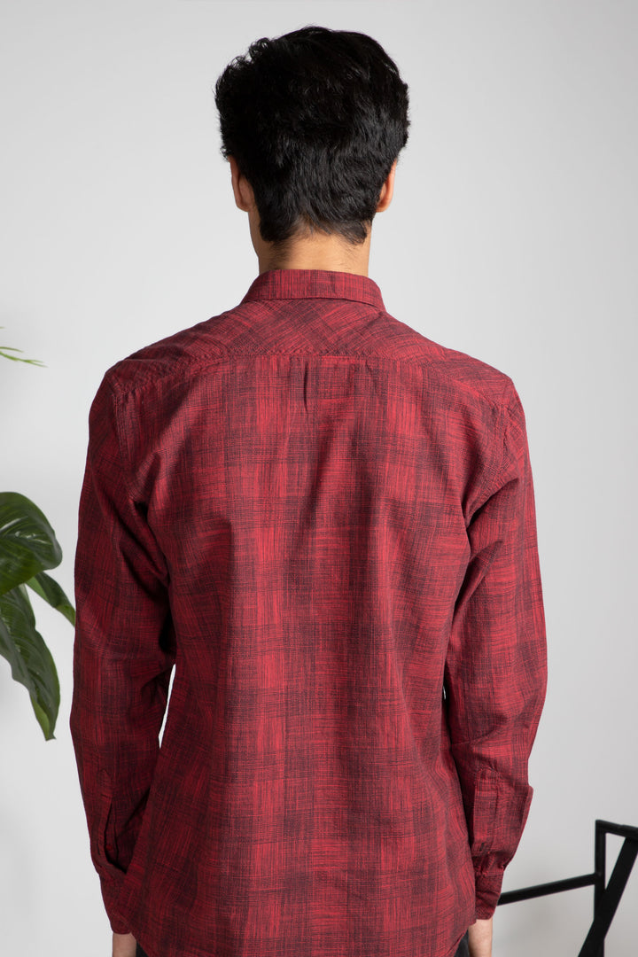 Scarlet Check Shirt Equator