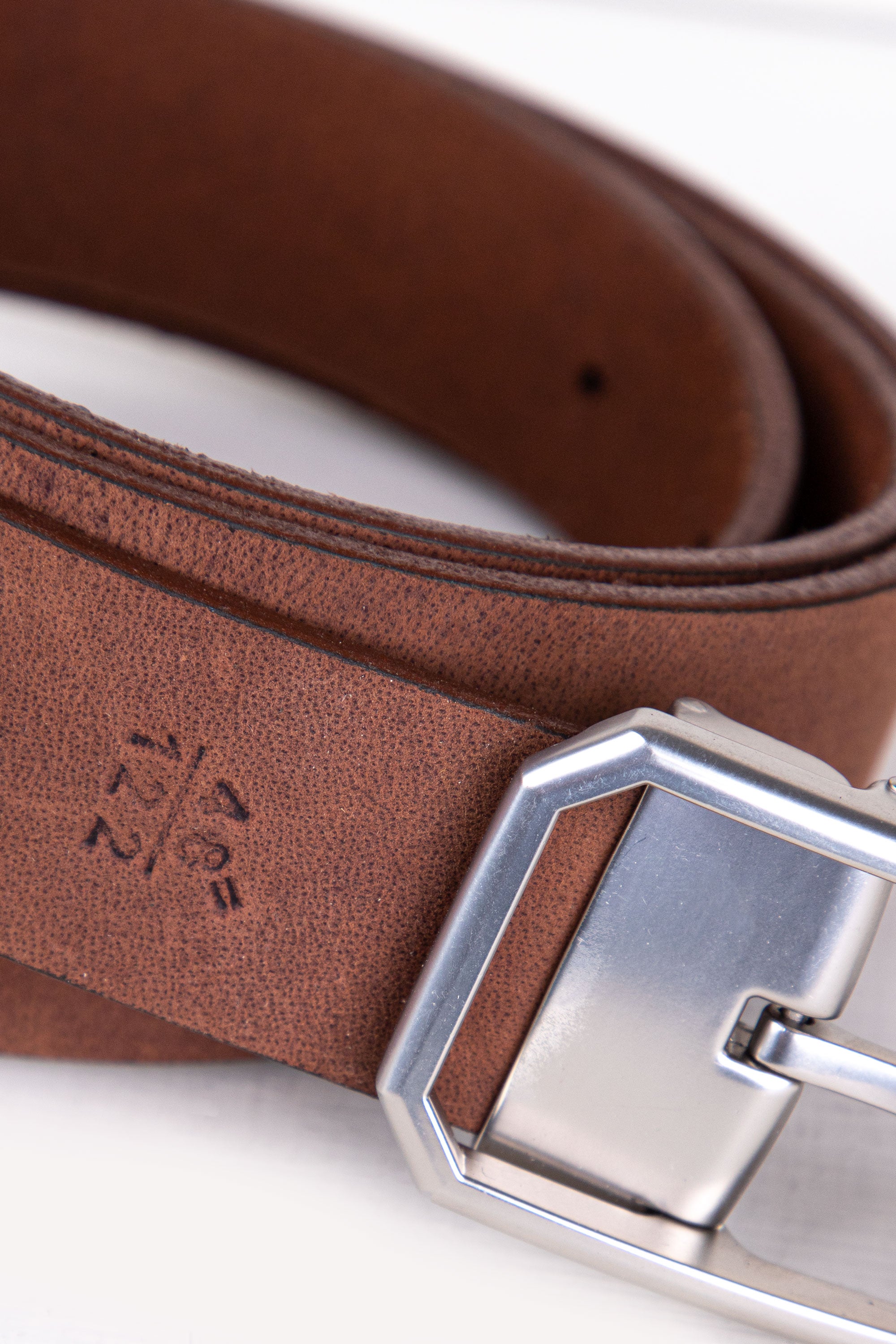 Russet Leather Belt