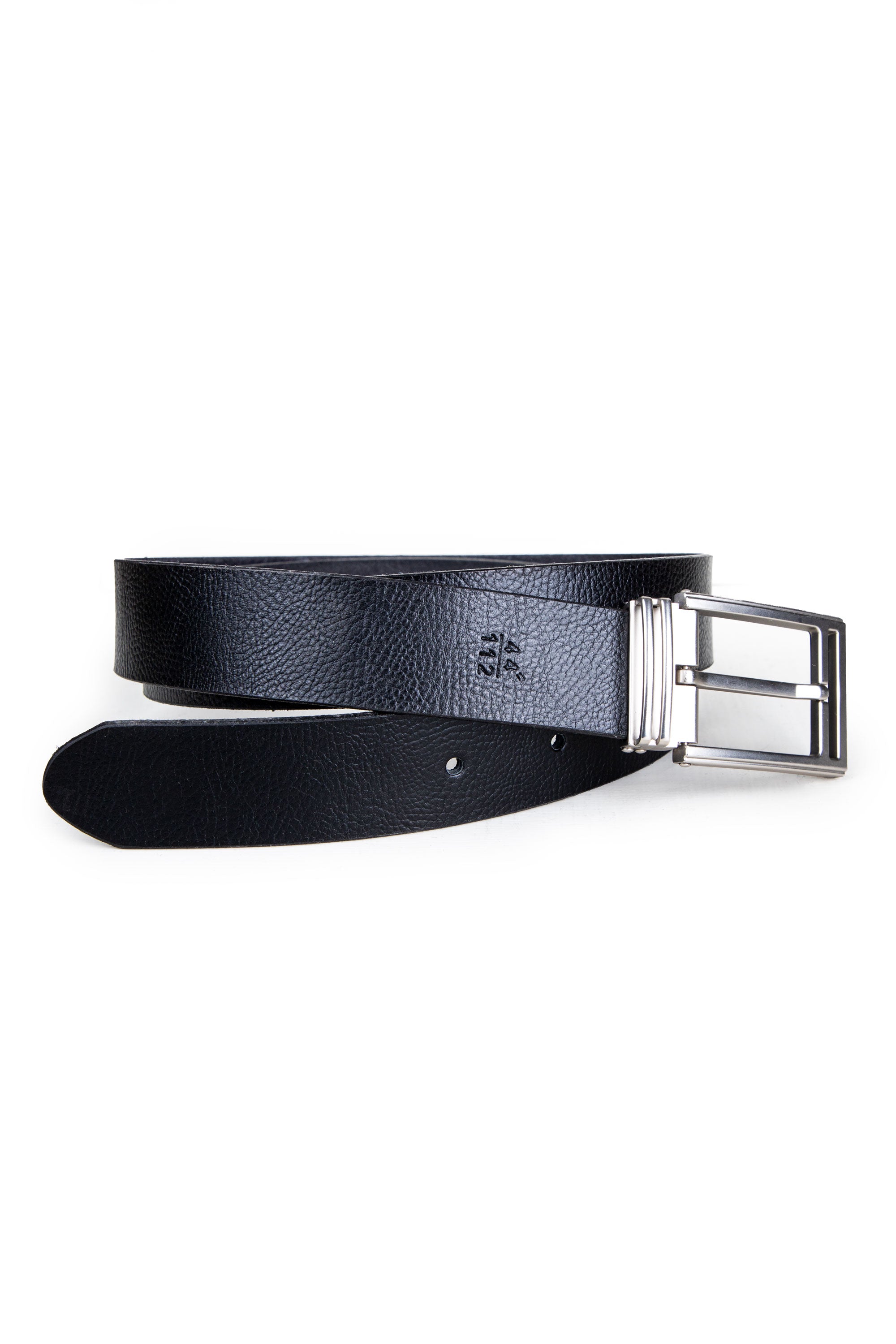 Gravel Leather Belt