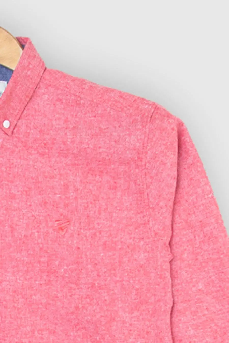 Pink Textured Woven Shirt - Equator Stores