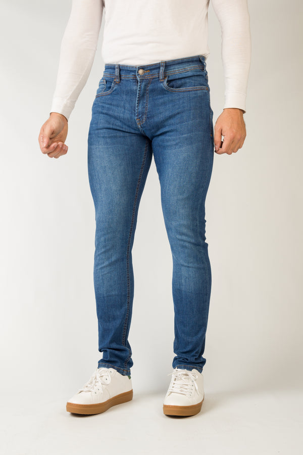 Smart Fit Blue Washed Jeans Equator