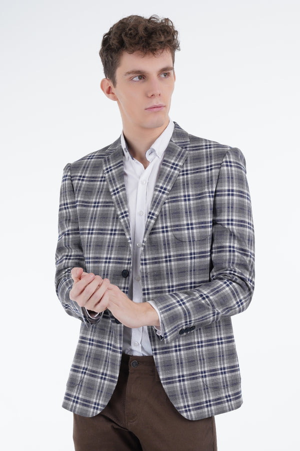 Alaskan Tartan Blazer Equator