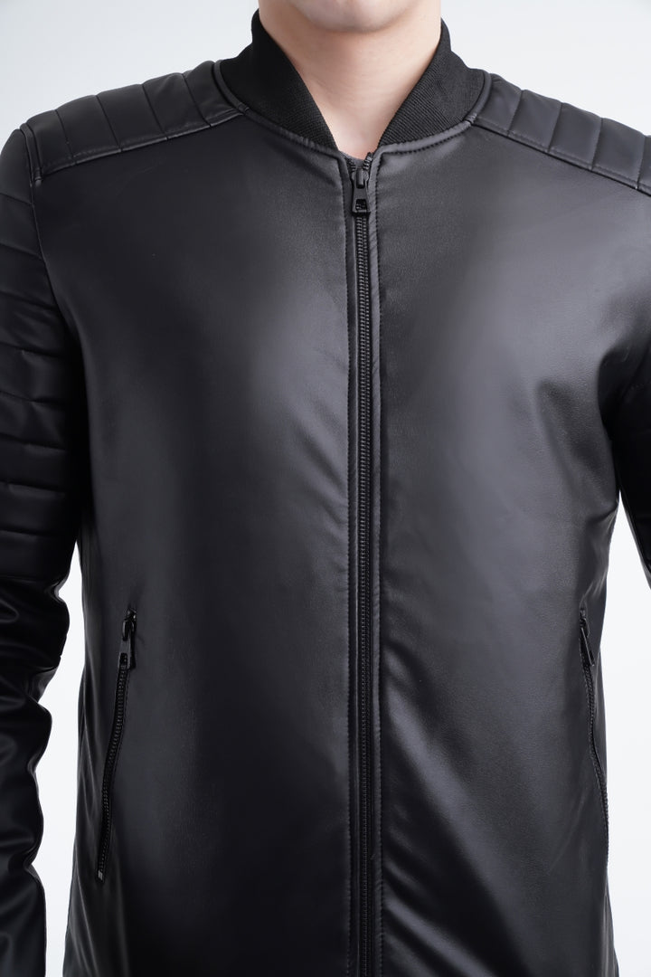 Quilted Biker Jacket Equator