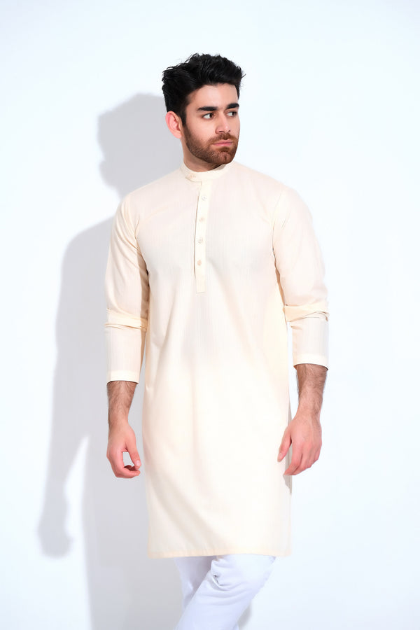 Yellow Gents Kurta