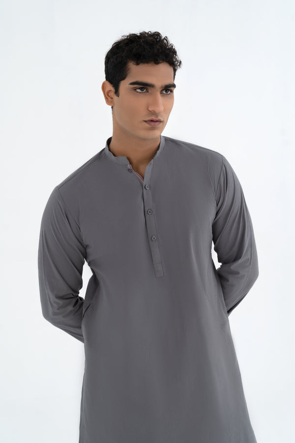 Grey Traditional Kurta