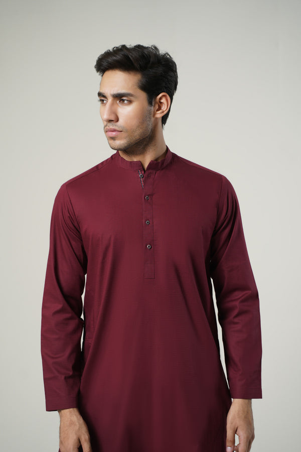 Maroon Gents Kurta