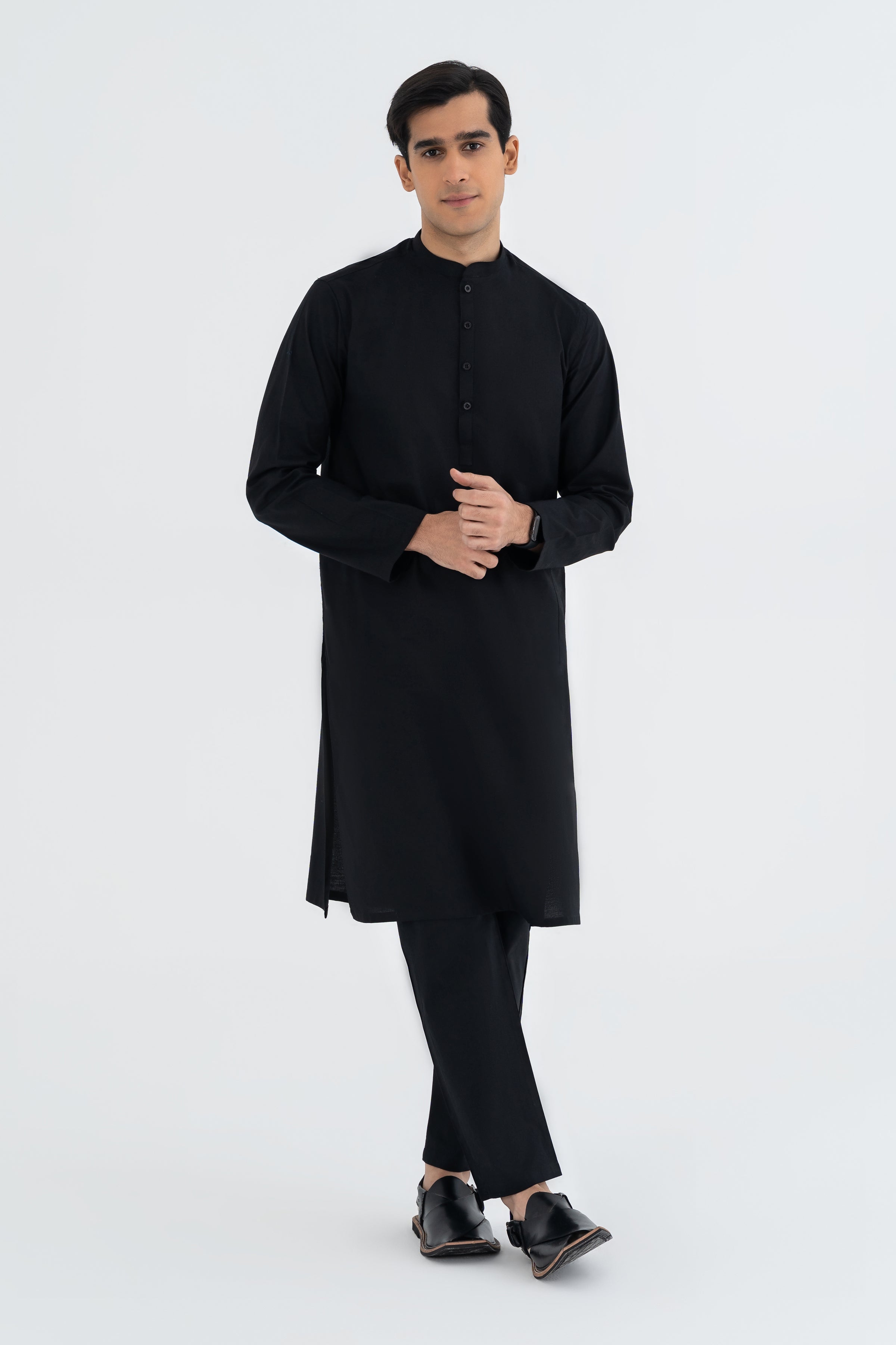 Black Kurta Trouser