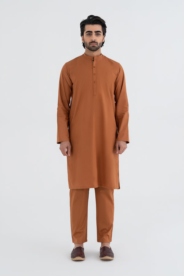 Camel Kurta Trouser