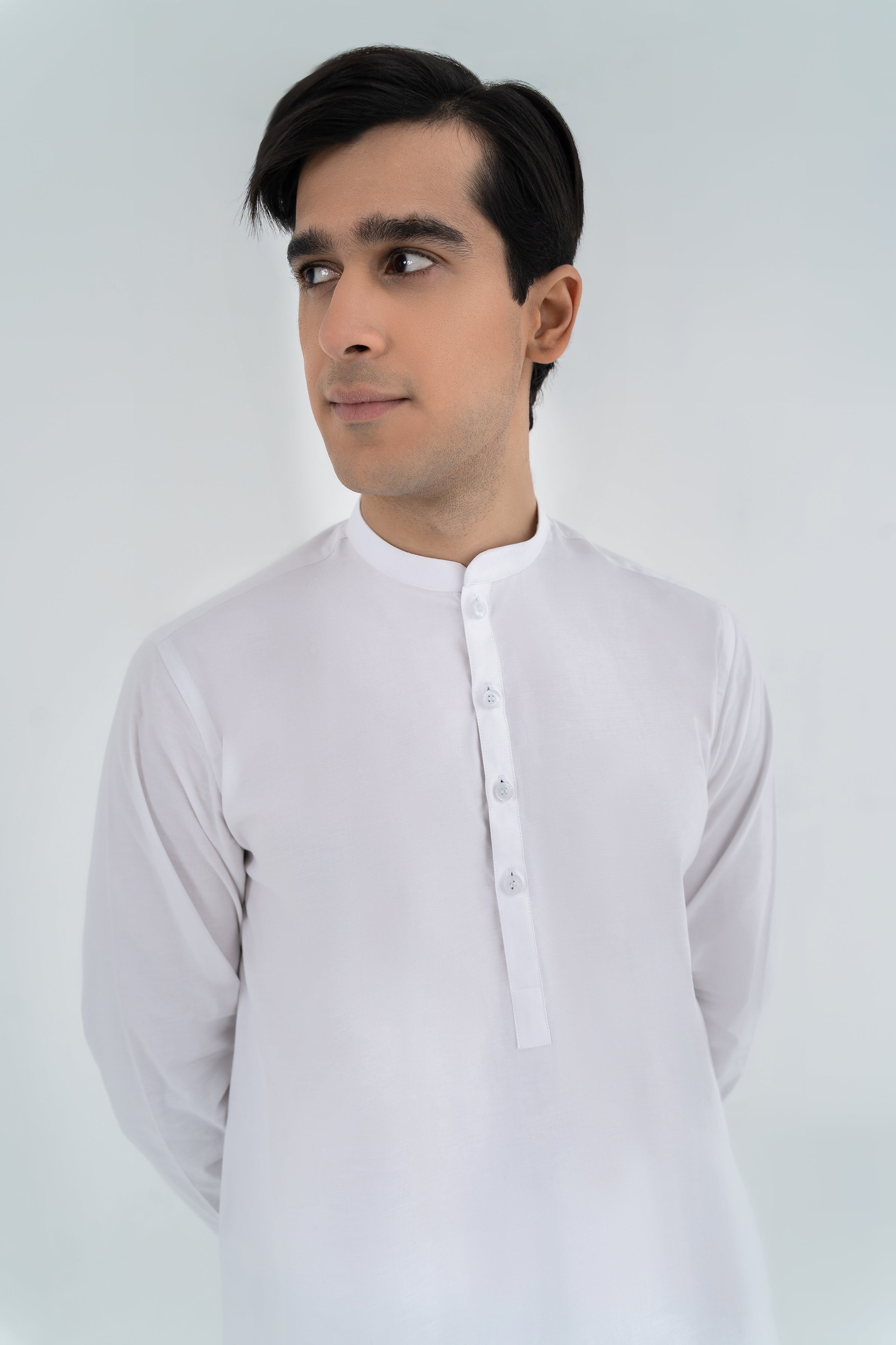 White Kurta Trouser