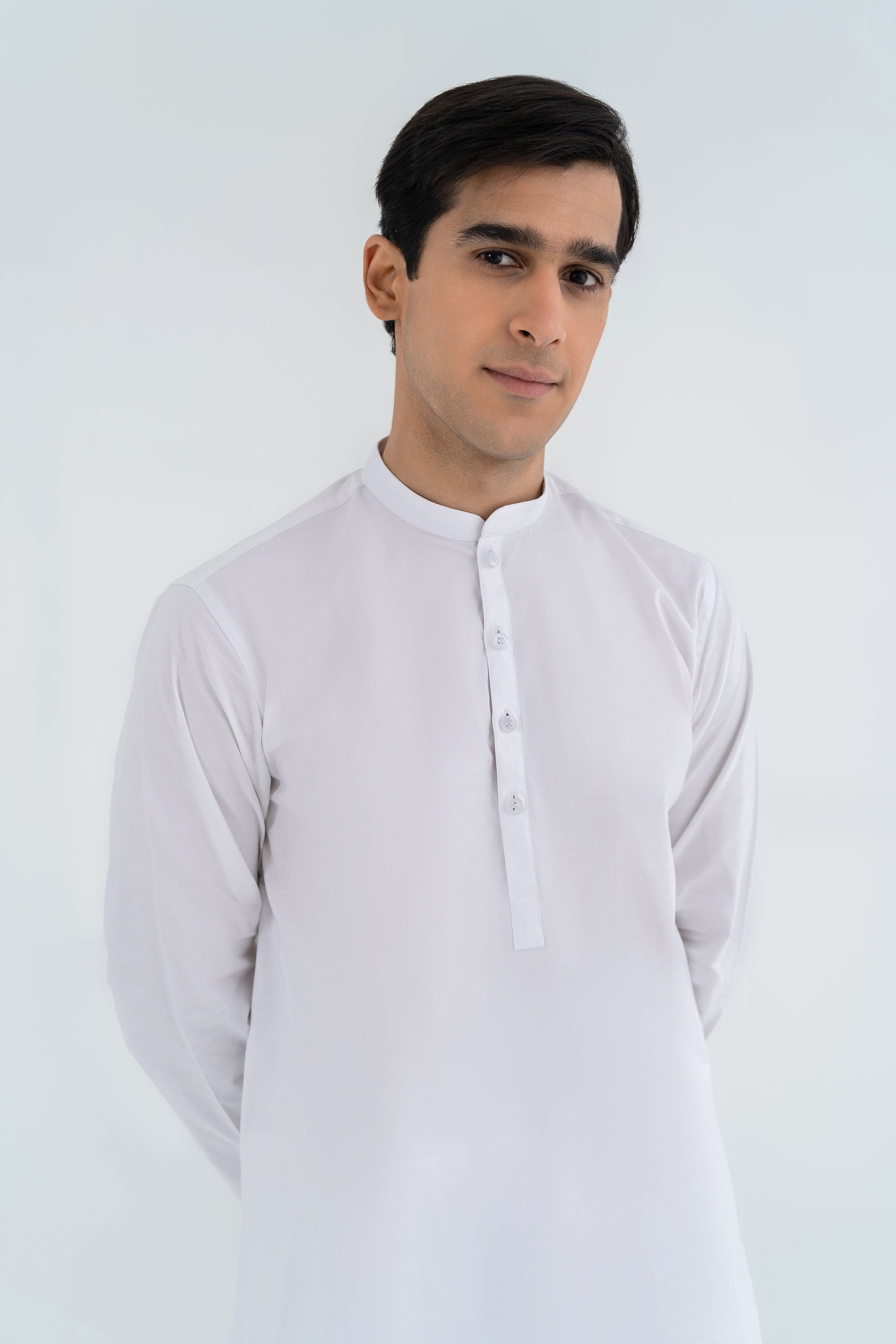 White Kurta Trouser