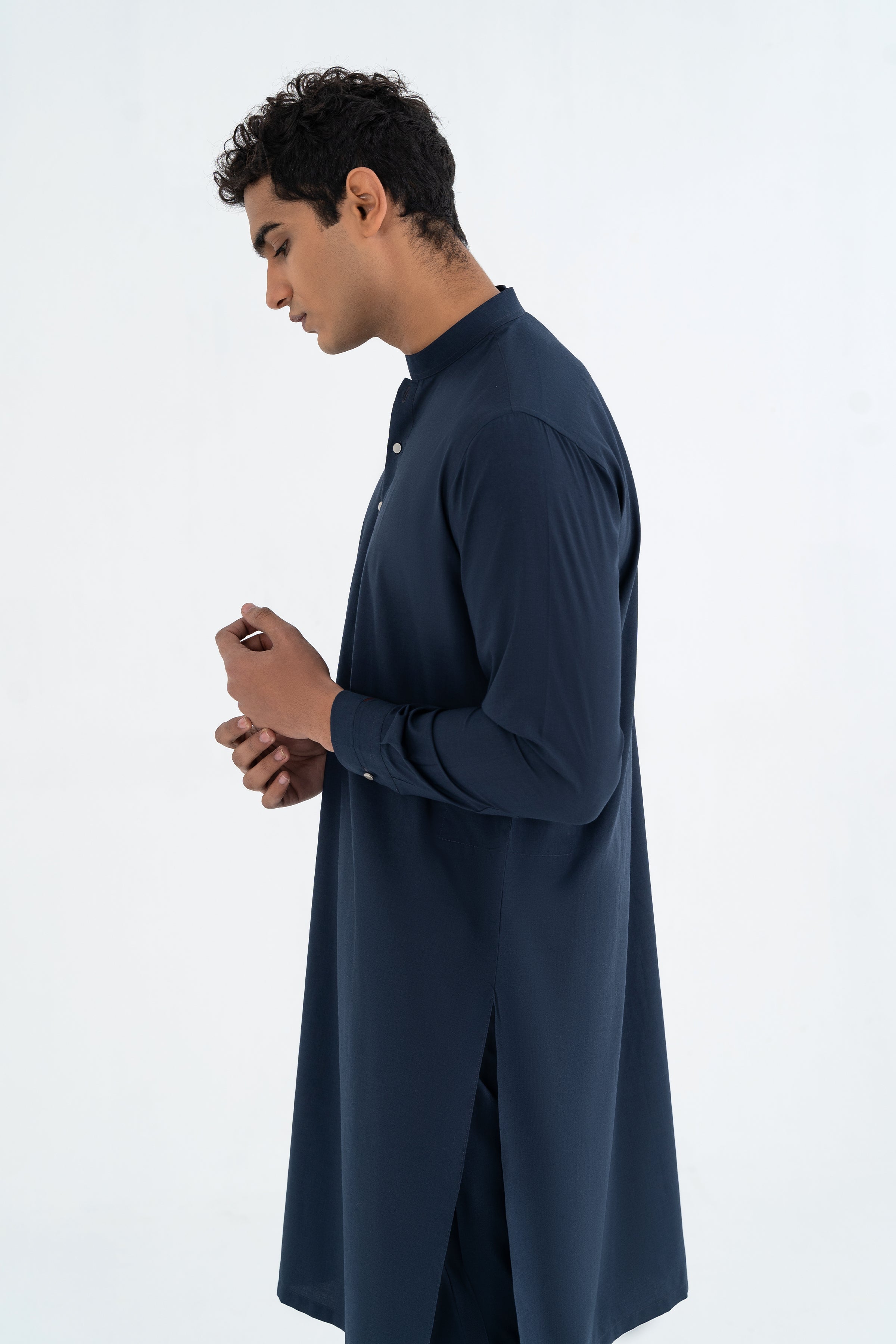 Navy Kurta Trouser