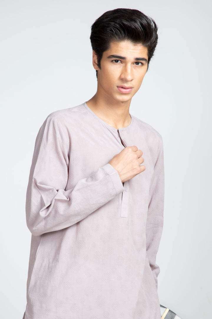 Taupe Qaftaan Kurta Equator