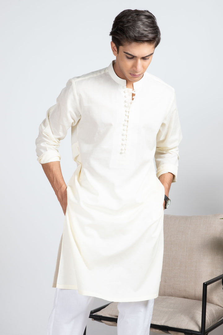 Skin Jacquard Kurta Equator