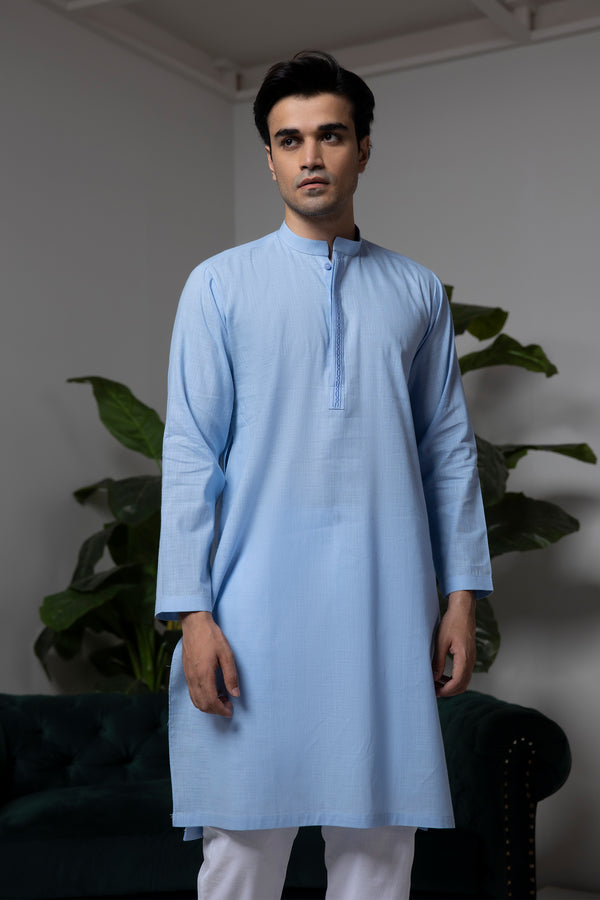 Mint Blue Kurta Equator