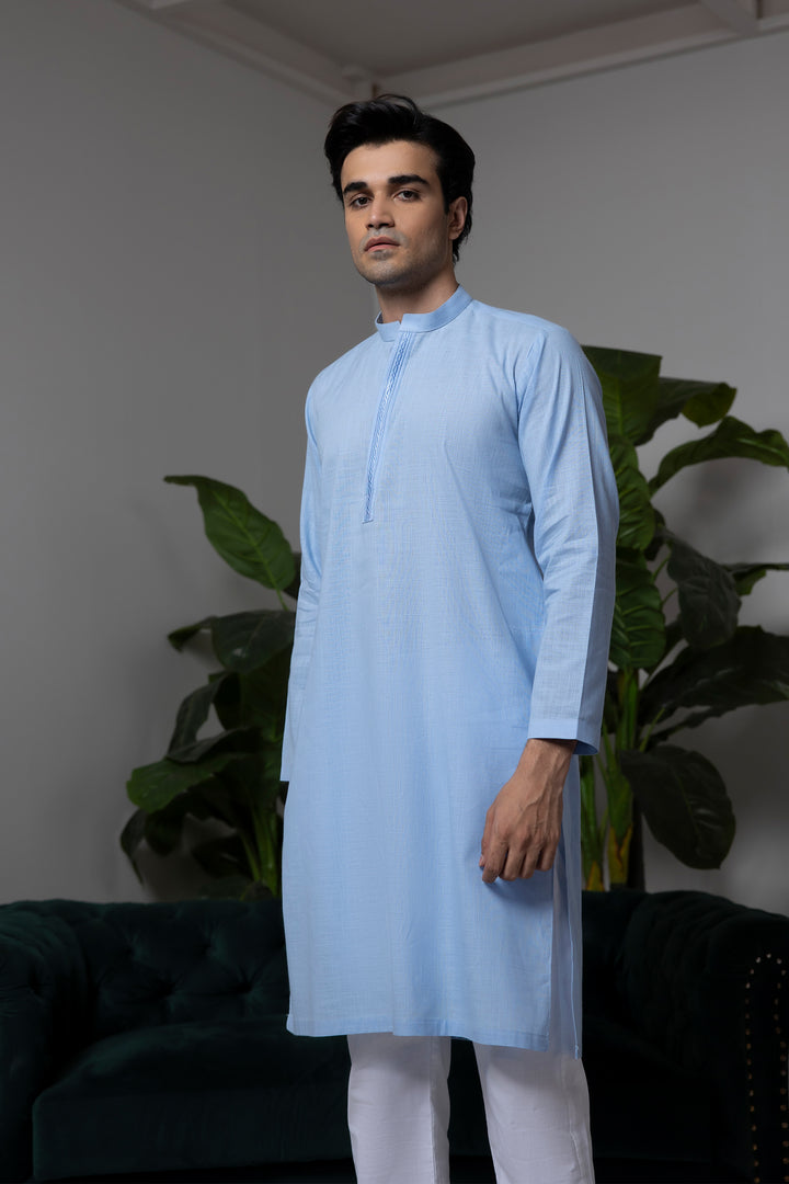 Mint Blue Kurta Equator