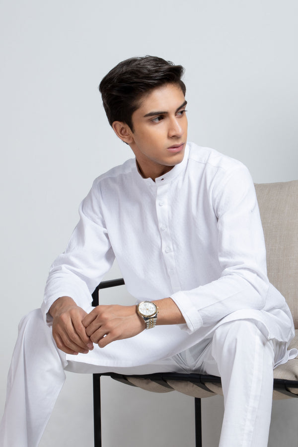 Opal Jacquard Kurta Equator