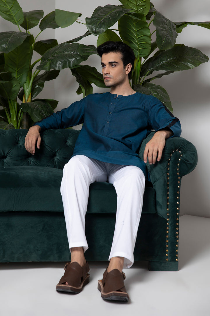 Gypsy Teal Kurta Equator