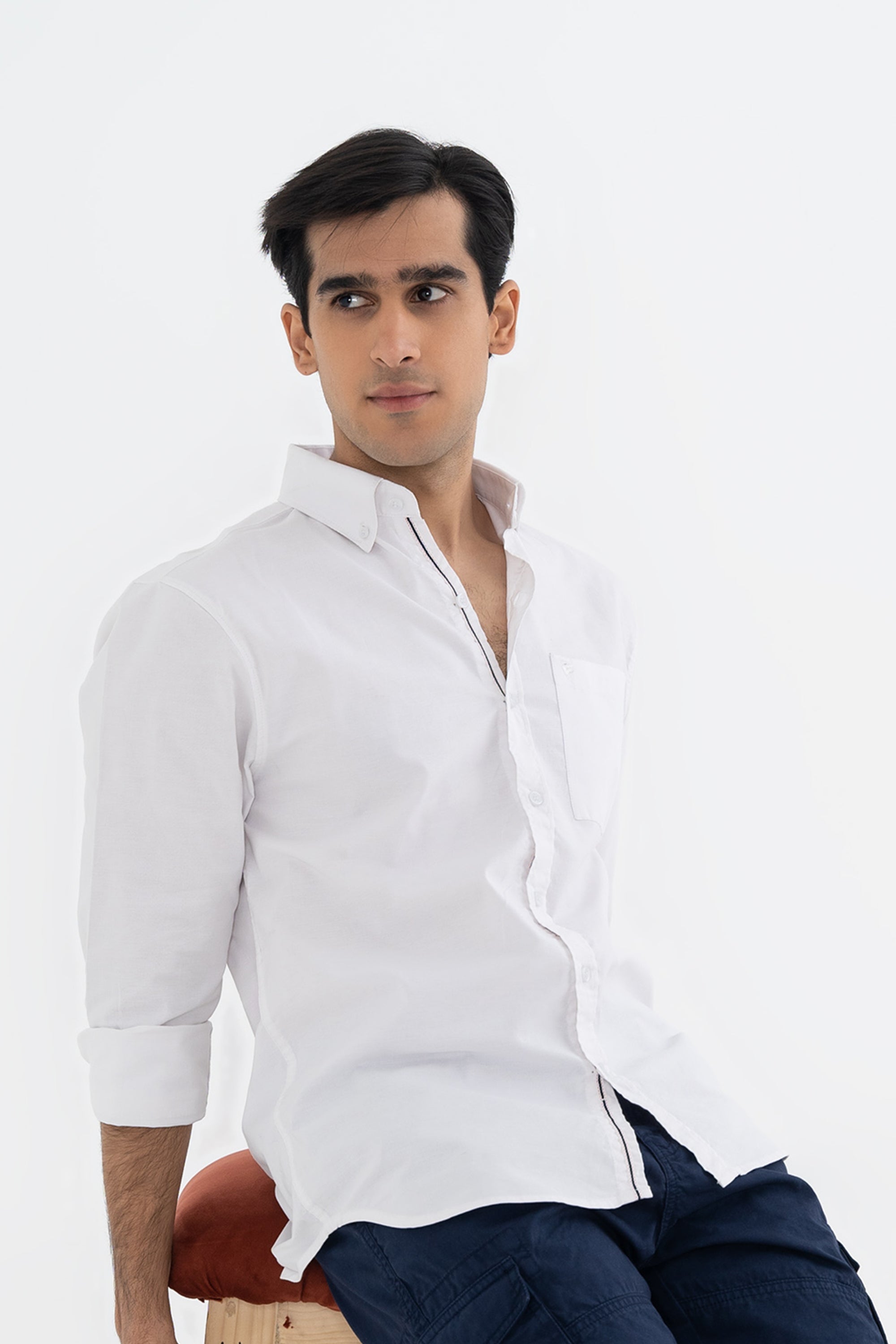 Pure White Shirt