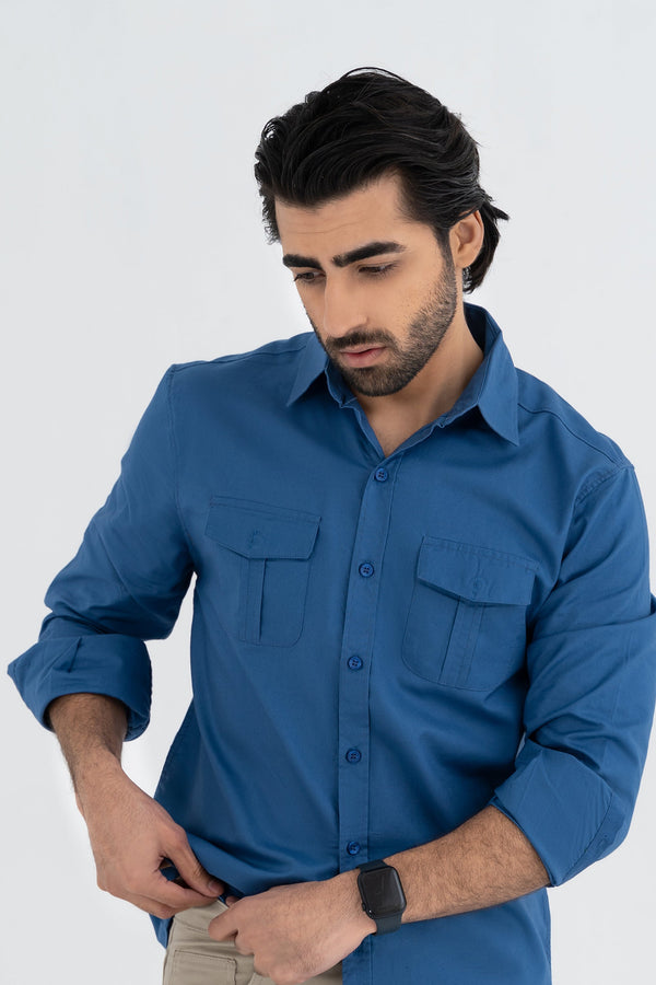 Everyday Stylish Blue Shirt