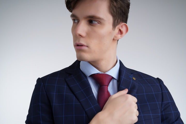 Athenian Pinstripe Suit Equator