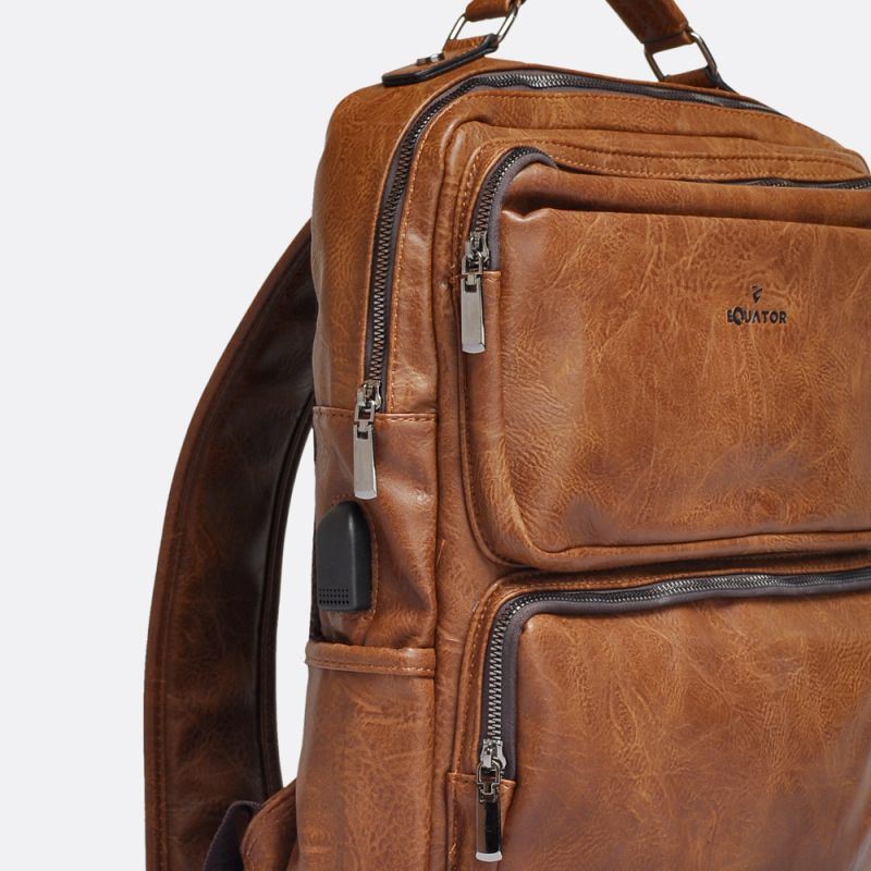 Tan Multi-layer Backpack Equator