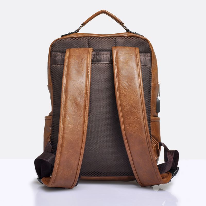 Tan Multi-layer Backpack