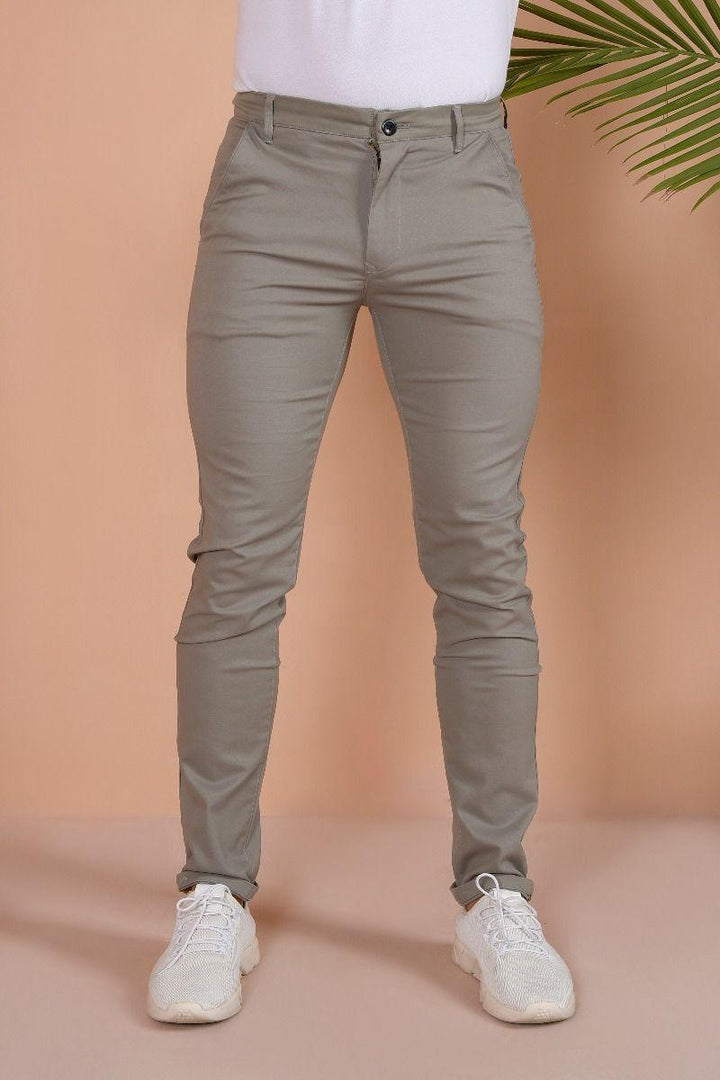 GREY COTTON PANTS - Equator Stores