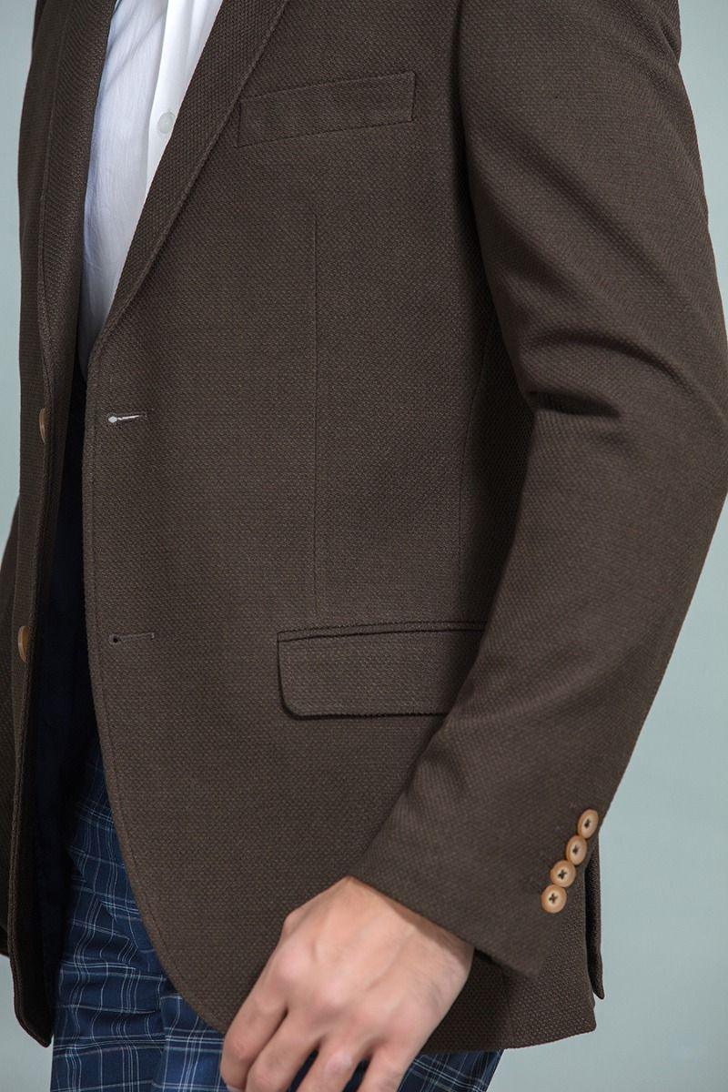 Choco Brown Blazer - Equator Stores