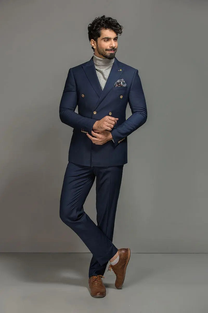 Vintage Navy Suit - Equator Stores