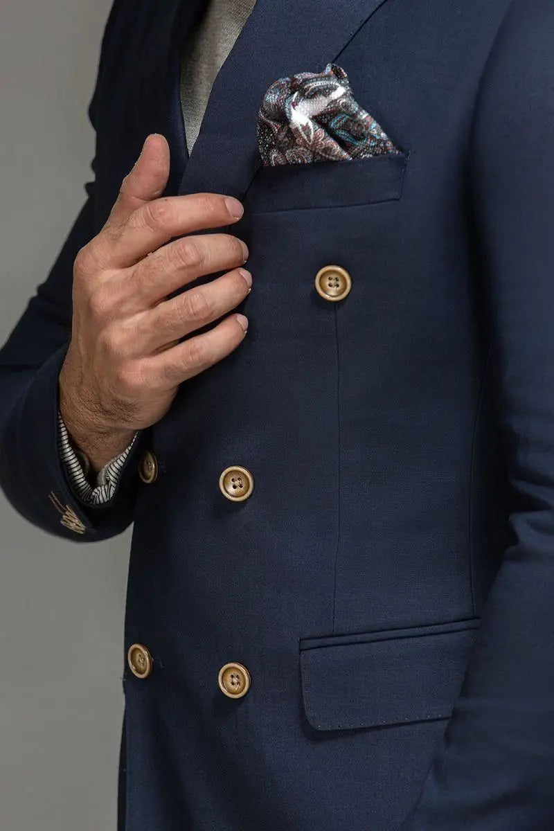 Vintage Navy Suit - Equator Stores