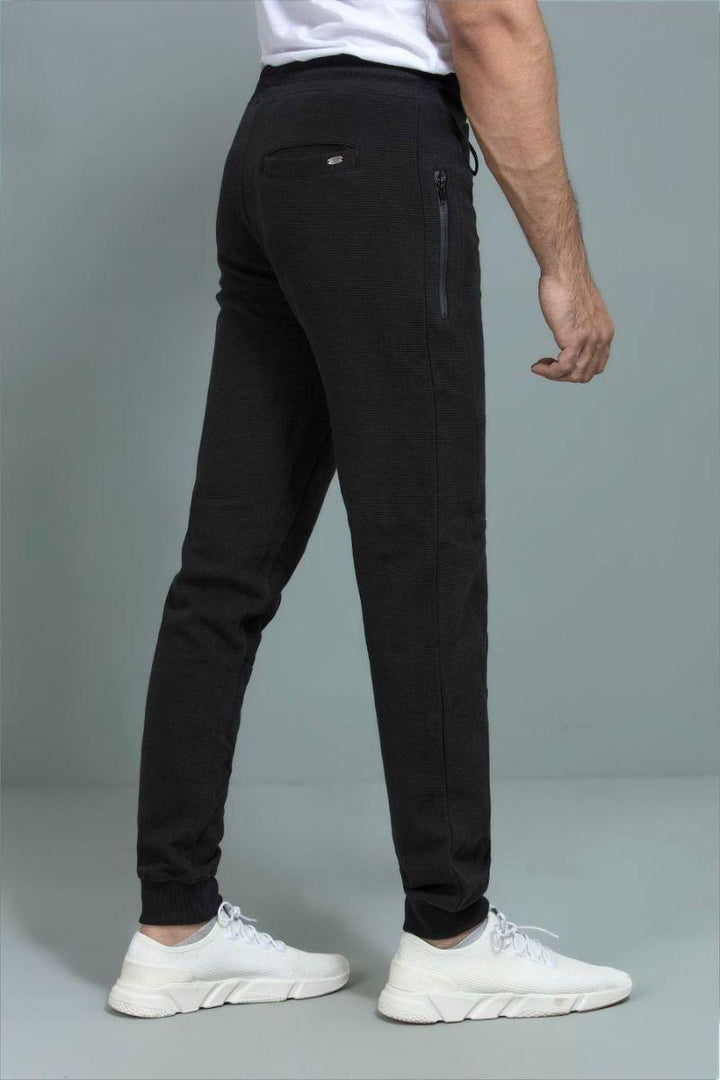 Black Casual Trousers - Equator Stores