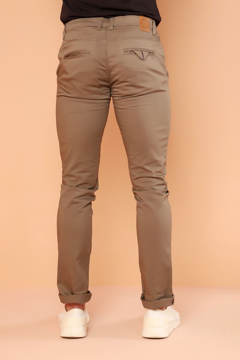 Russet Brown Chino Fashion Pants Equator