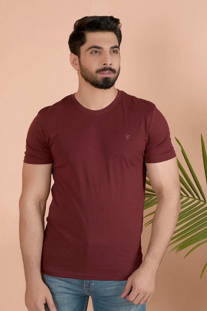 CLASSIC MAROON T-SHIRT - Equator Stores