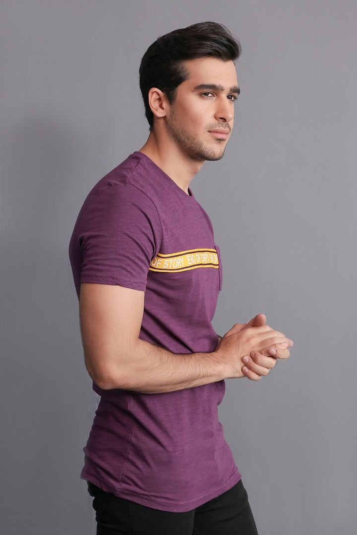 PURPLE POCKET T-SHIRT Equator