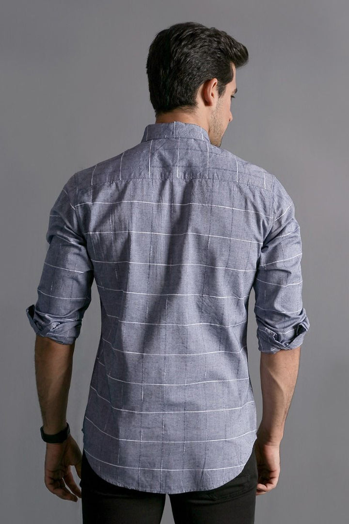 GREY PLAID SHIRT Equator