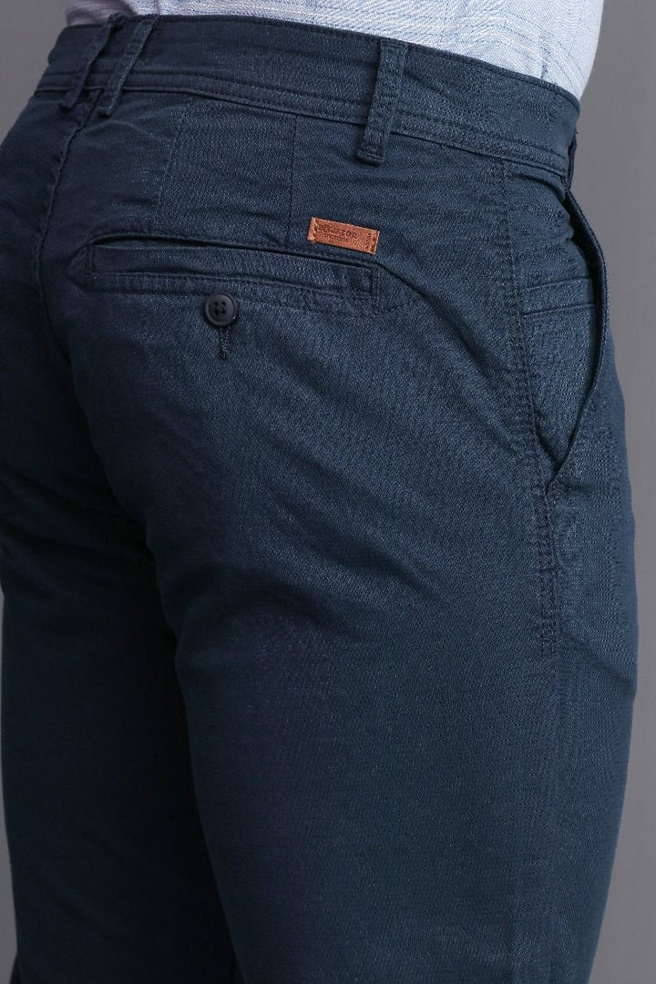 NAVY COTTON CHINOS Equator