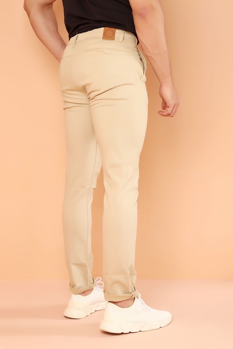 Beige Chino Fashion Pants Equator