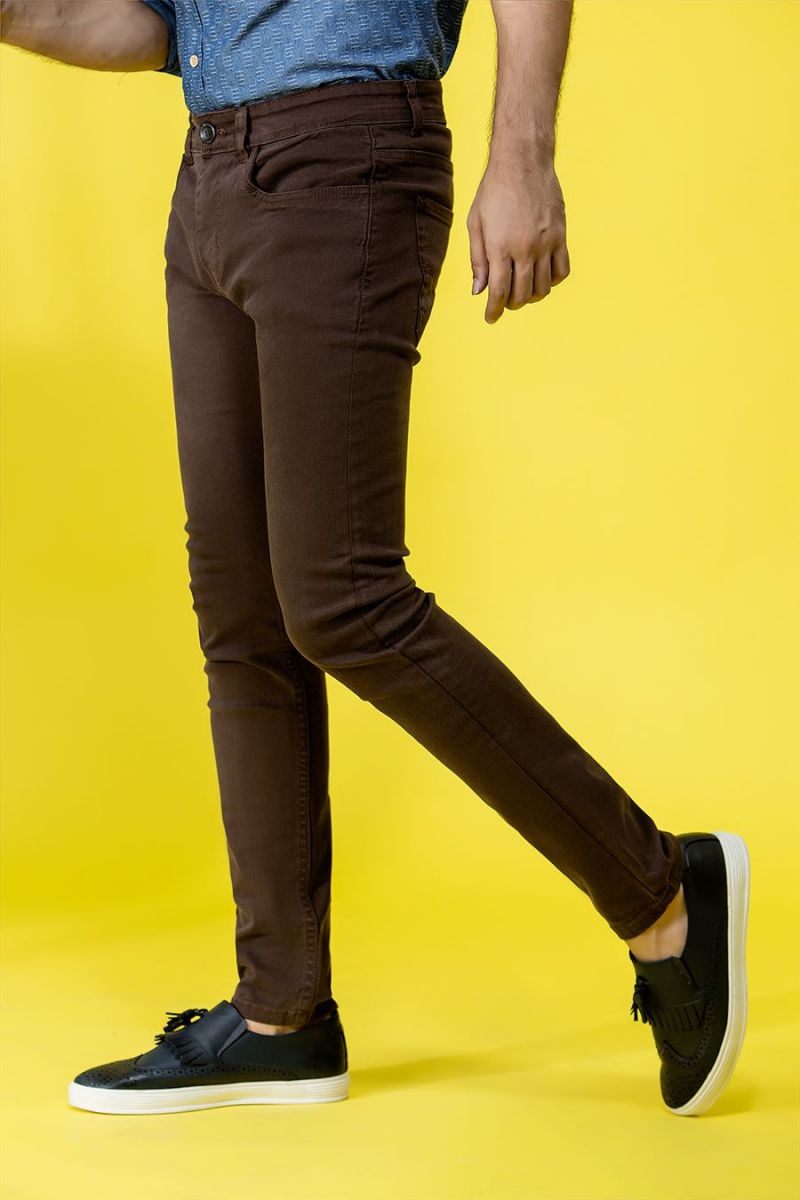 Brown Fashion Pants