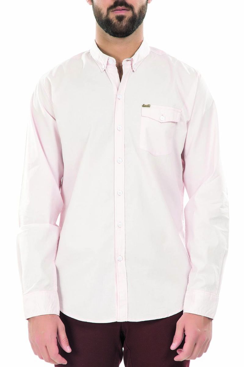 Pink Casual Shirt FS Slim Fit