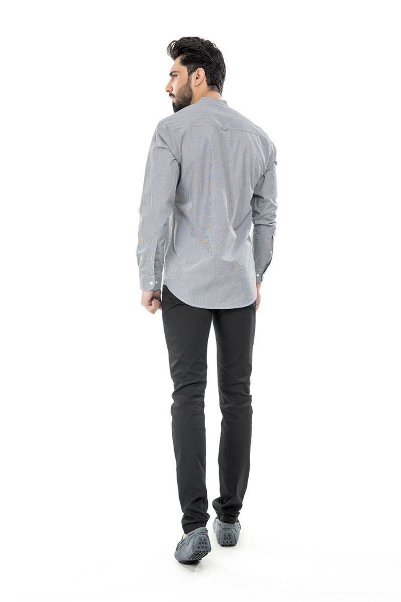 Grey Casual Shirt FS Regular Fit Equator